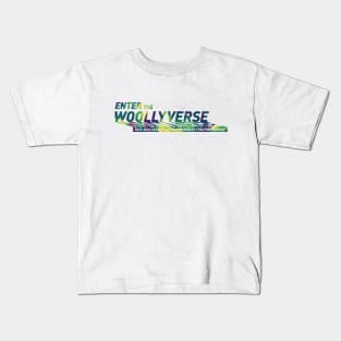 Woollyverse Logo Paint 4 Kids T-Shirt